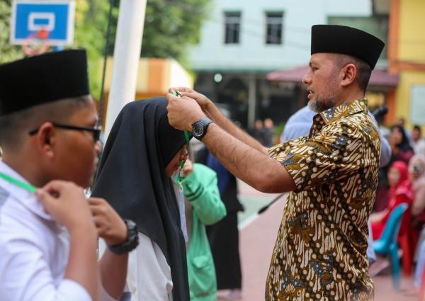 Lepas Tim Safari Ramadan KKD MAN 1,Ijeck: Belajar Mensyukuri  Nikmat Allah